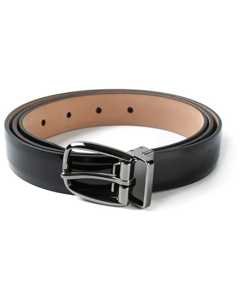 Dolce & Gabbana Klassischer Gürtel - Schwarz Schwarz