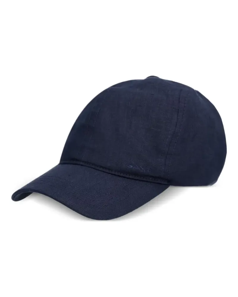 Gant logo-embroidered cap - Blau Blau