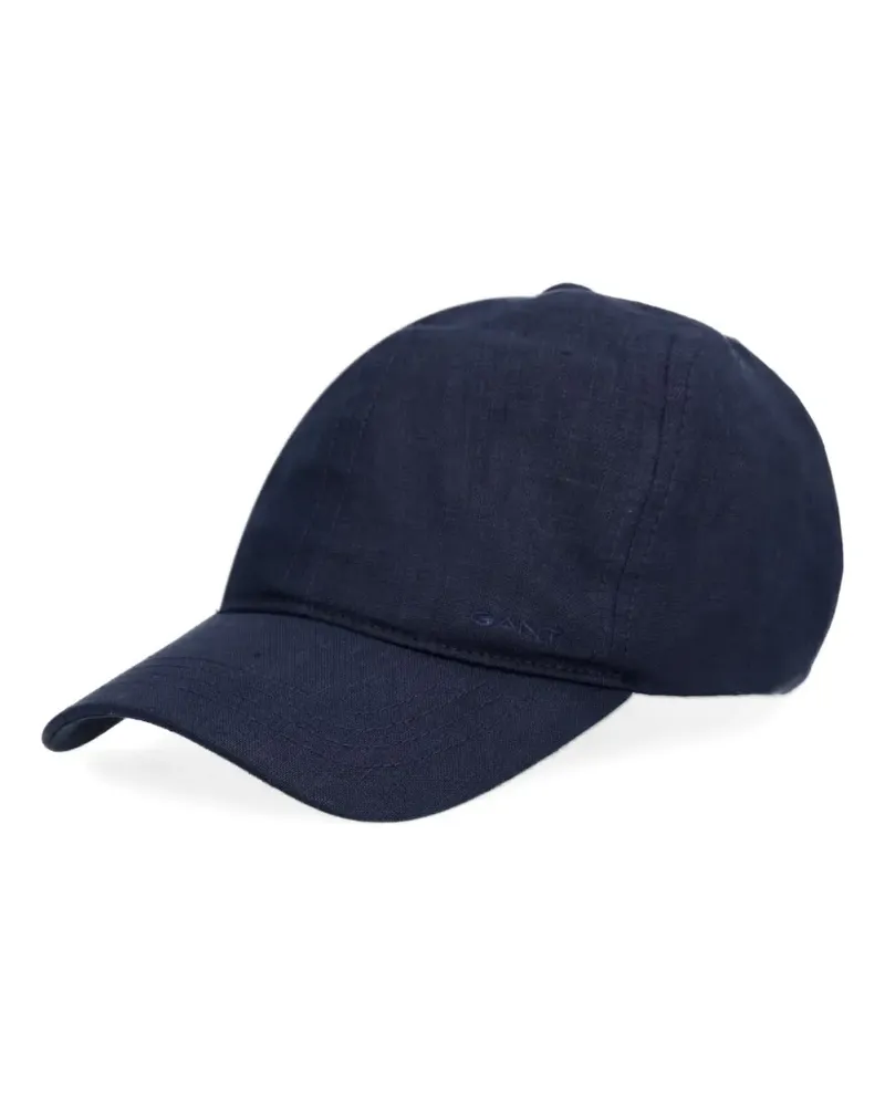 Gant logo-embroidered cap - Blau Blau
