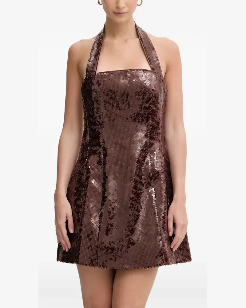Bardot Halter sequin halter dress - Braun Braun