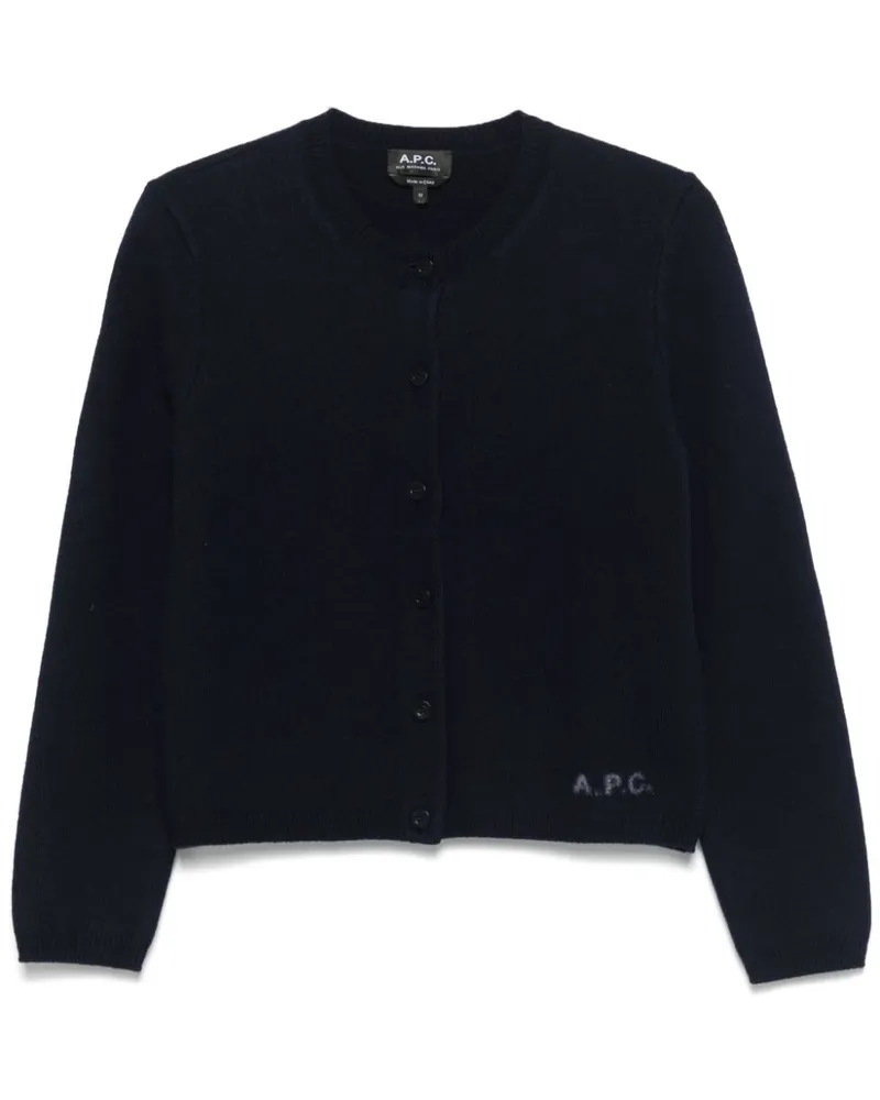 A.P.C. Mila Cardigan - Blau Blau