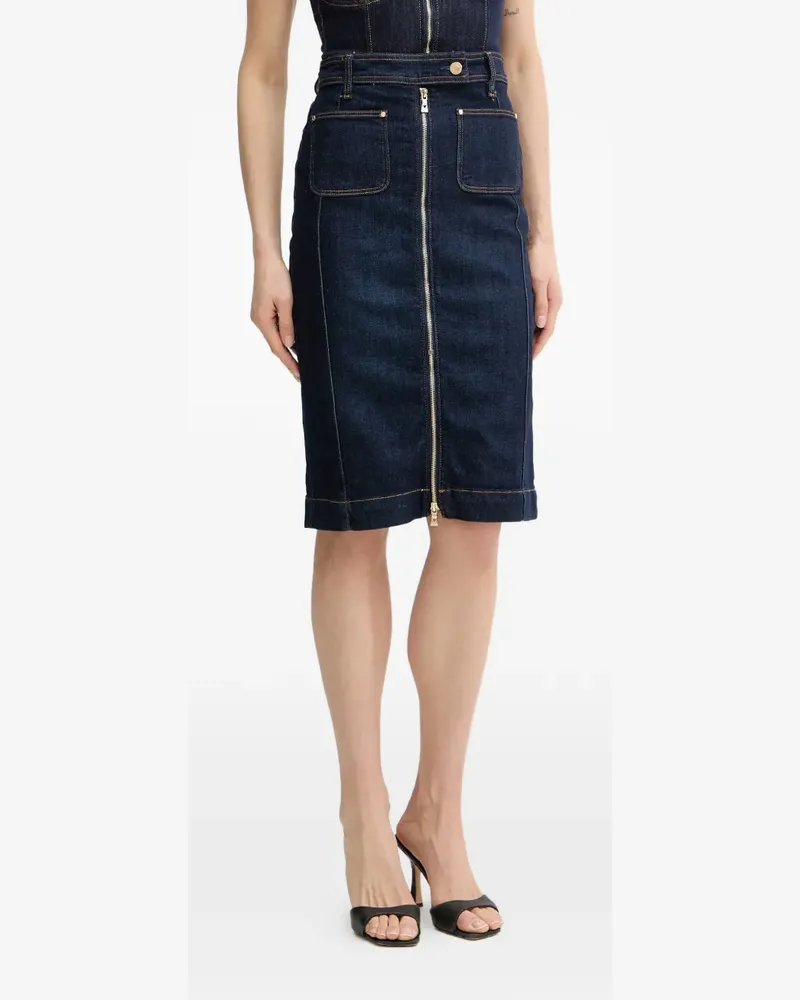 Guess zip pocket skirt - Blau Blau