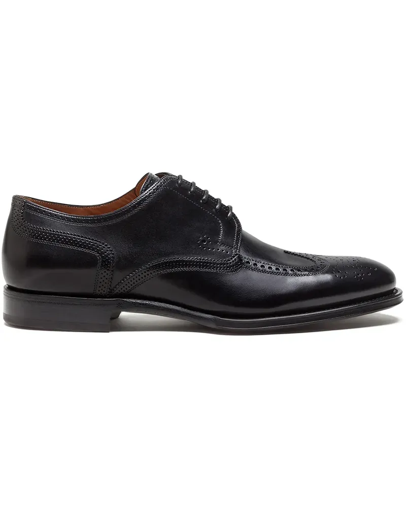 Dolce & Gabbana Derby-Schuhe mit Budapestermuster - Schwarz Schwarz