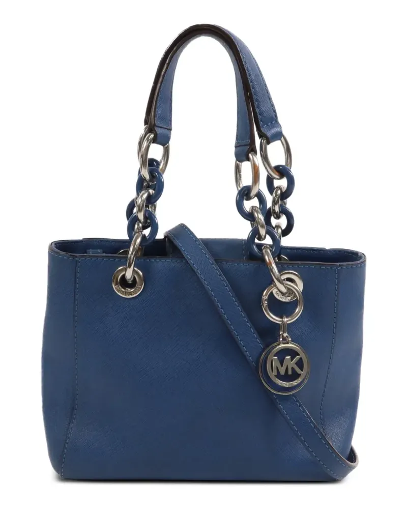 Michael Kors Schultertasche mit Kettenriemen - Blau Blau
