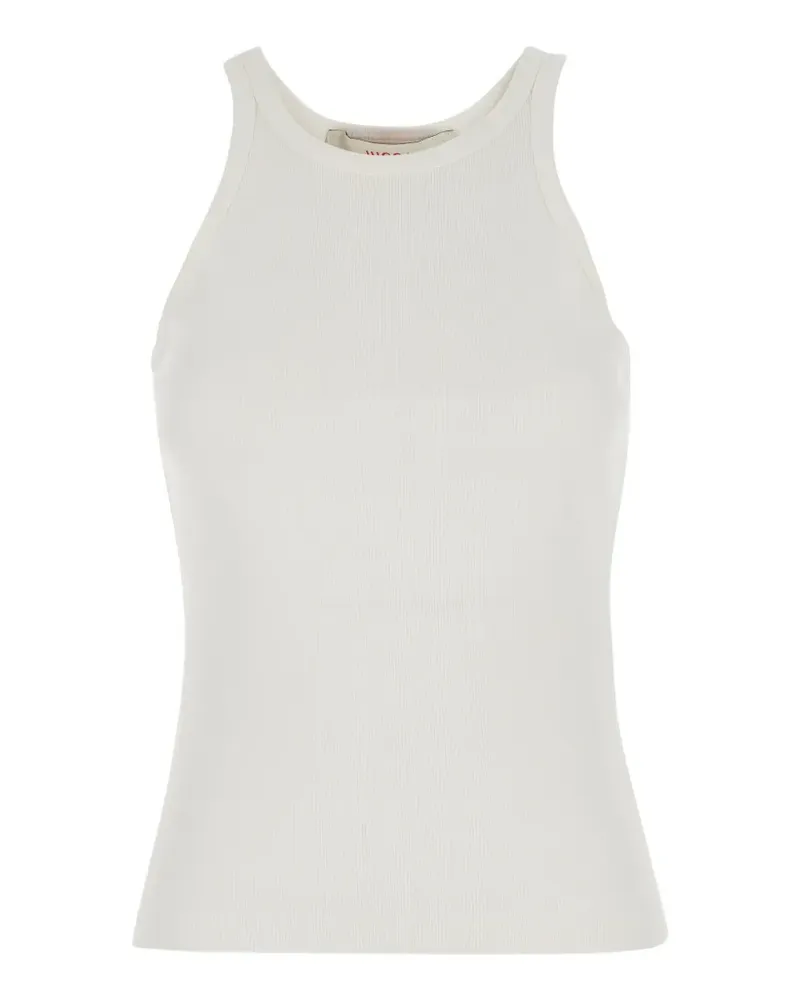 Jucca ribbed top - Nude Nude