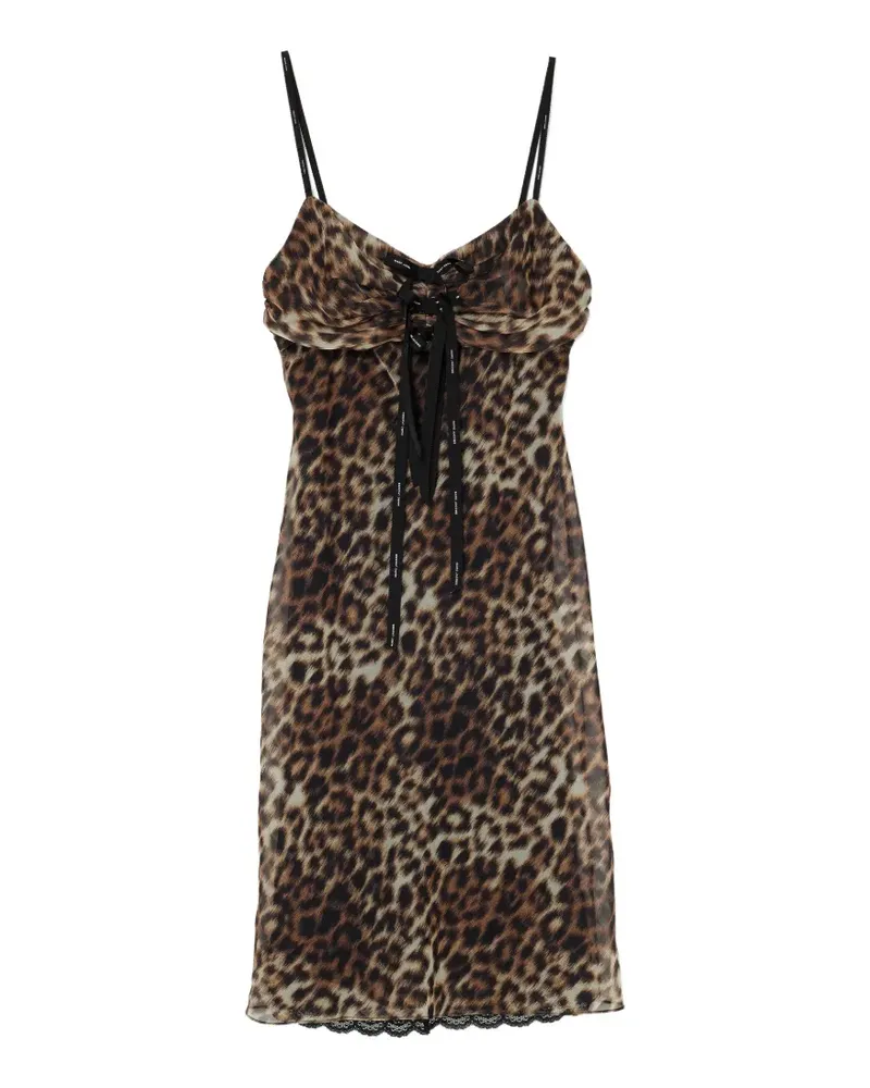Marc Jacobs Camisole-Kleid mit Leopardenprint - Braun Braun