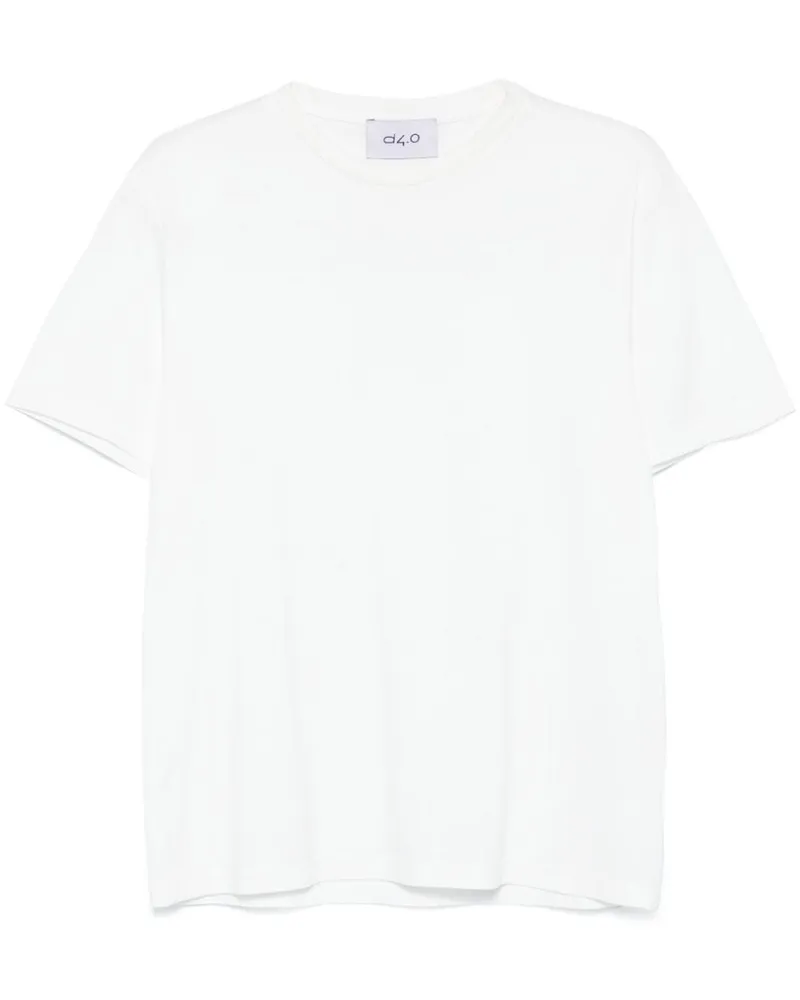 D4.0 Klassisches T-Shirt - Weiß Weiß