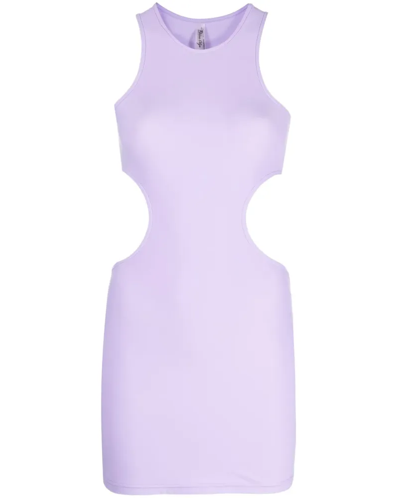 Reina Olga Minikleid mit Cut-Outs - Violett Violett