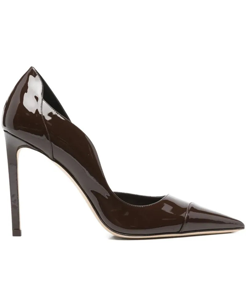 Jimmy Choo Brigitte Pumps 100mm - Braun Braun