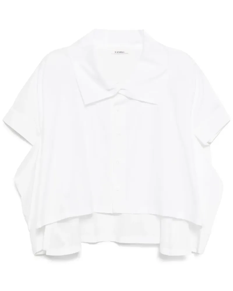 Yohji Yamamoto Klassisches Hemd - Weiß Weiß