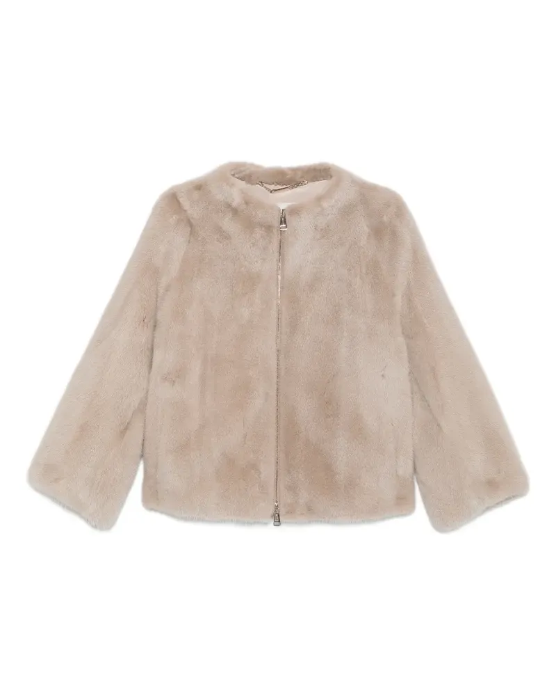 Manzoni 24 Jacke mit Reißverschluss - Nude Nude