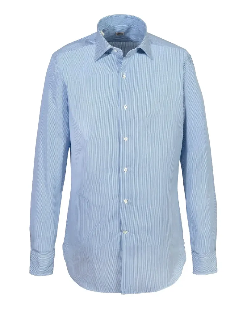 Alessandro Gherardi vertical-stripe shirt - Blau Blau