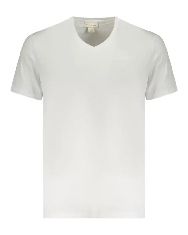 Calvin Klein V-neck short-sleeve T-shirt - Weiß Weiß
