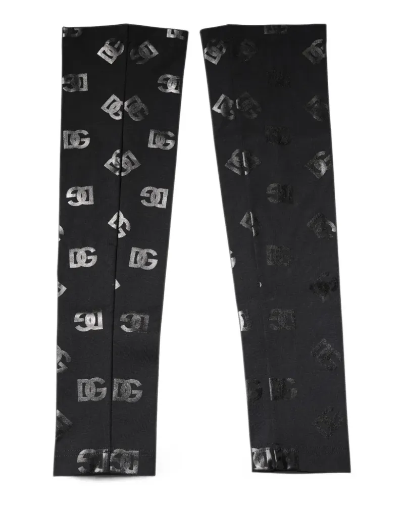 Dolce & Gabbana DG Logo Armstulpen - Schwarz Schwarz