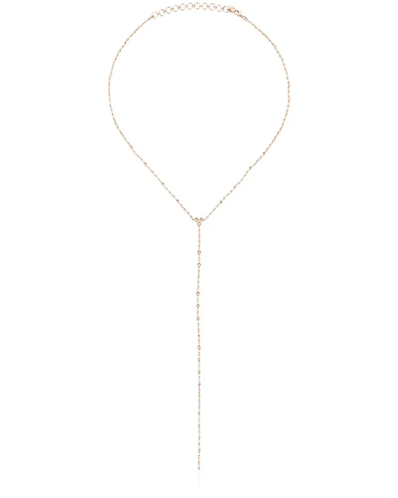 SHAY Station Y' Halskette mit Diamanten - Metallic Metallic
