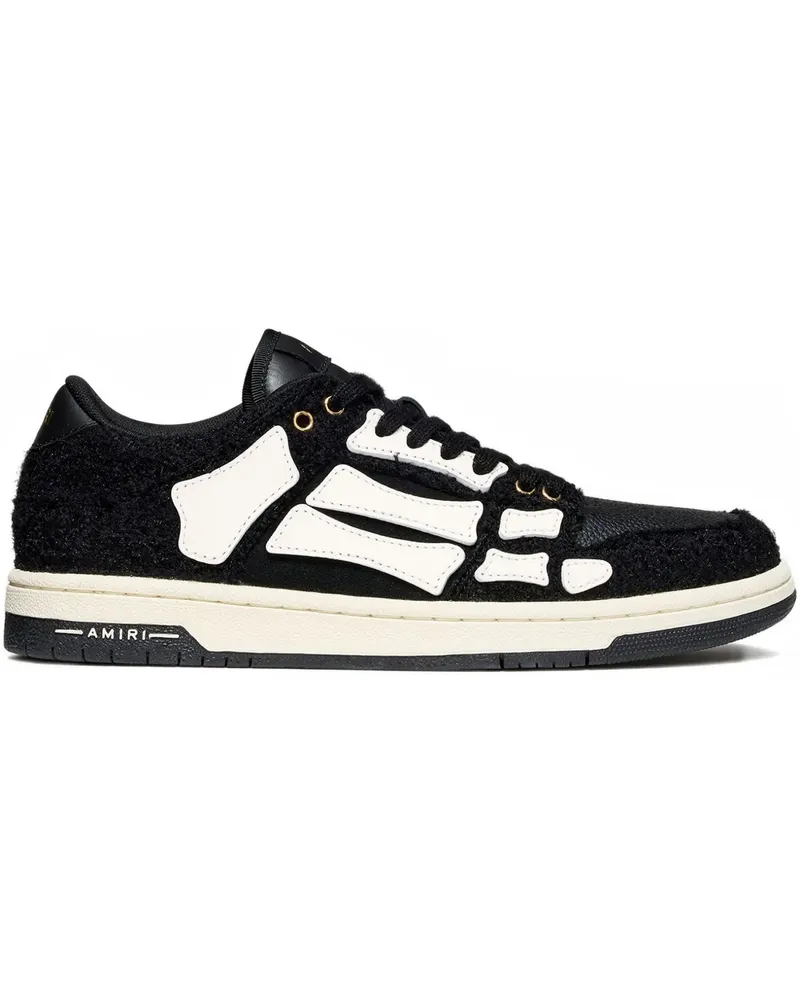 Amiri Boucle Skel Sneakers - Schwarz Schwarz