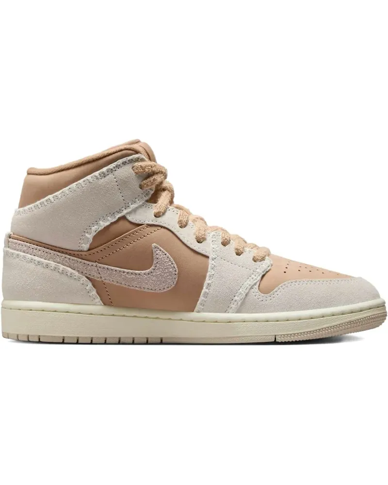 Jordan 1 Mid SE lace-up fastening sneakers - Nude Nude