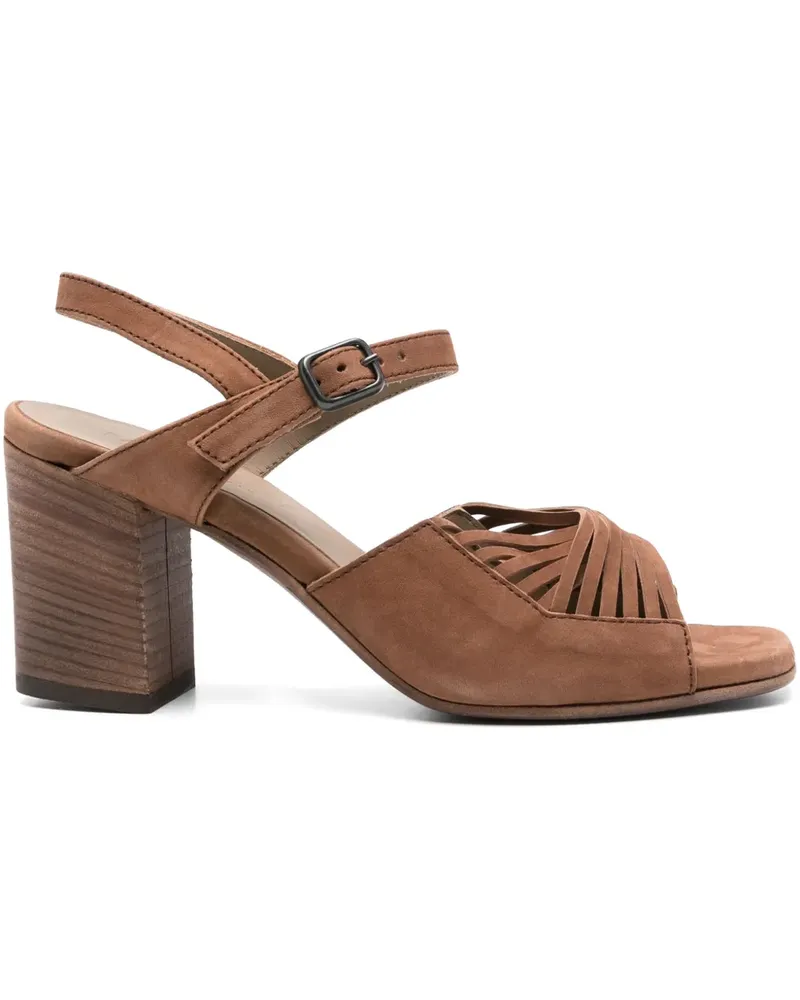Pantanetti Sandalen aus Wildleder 80mm - Braun Braun