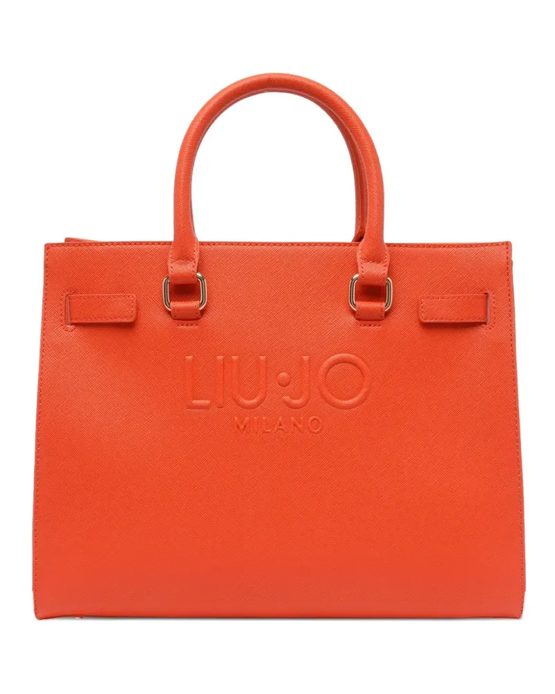 Liu Jo Shopper mit Logo-Prägung - Orange Orange