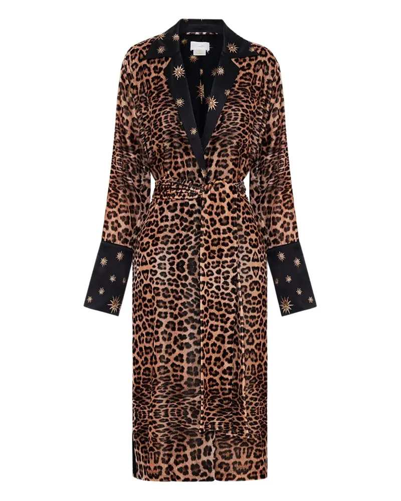 Camilla split-cuff coat - Braun Braun