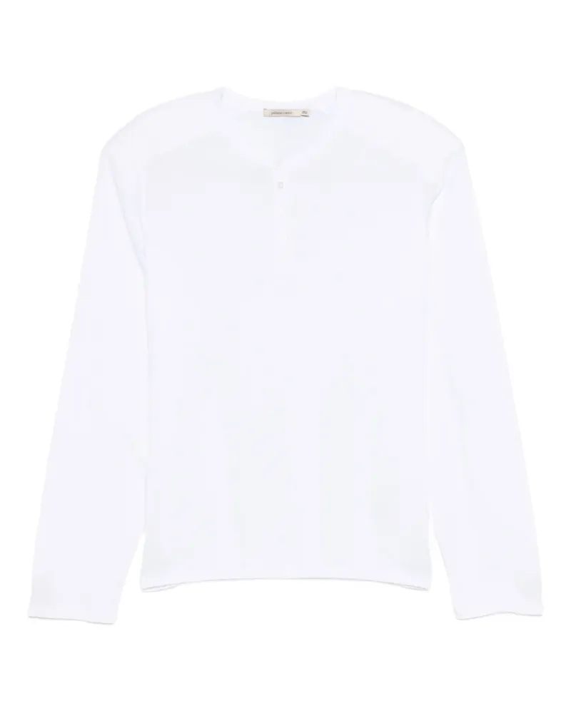 Paloma Wool Ryno B Langarmshirt mit Knöpfen - Weiß Weiß