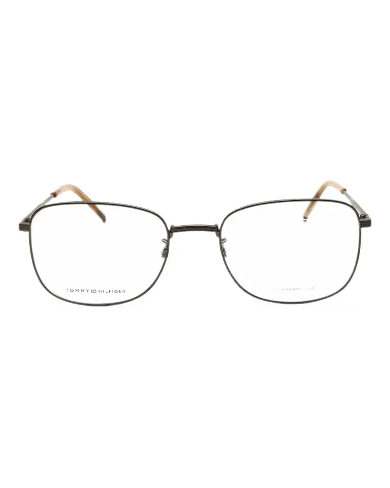 Tommy Hilfiger geometric-frame glasses - Grau Grau