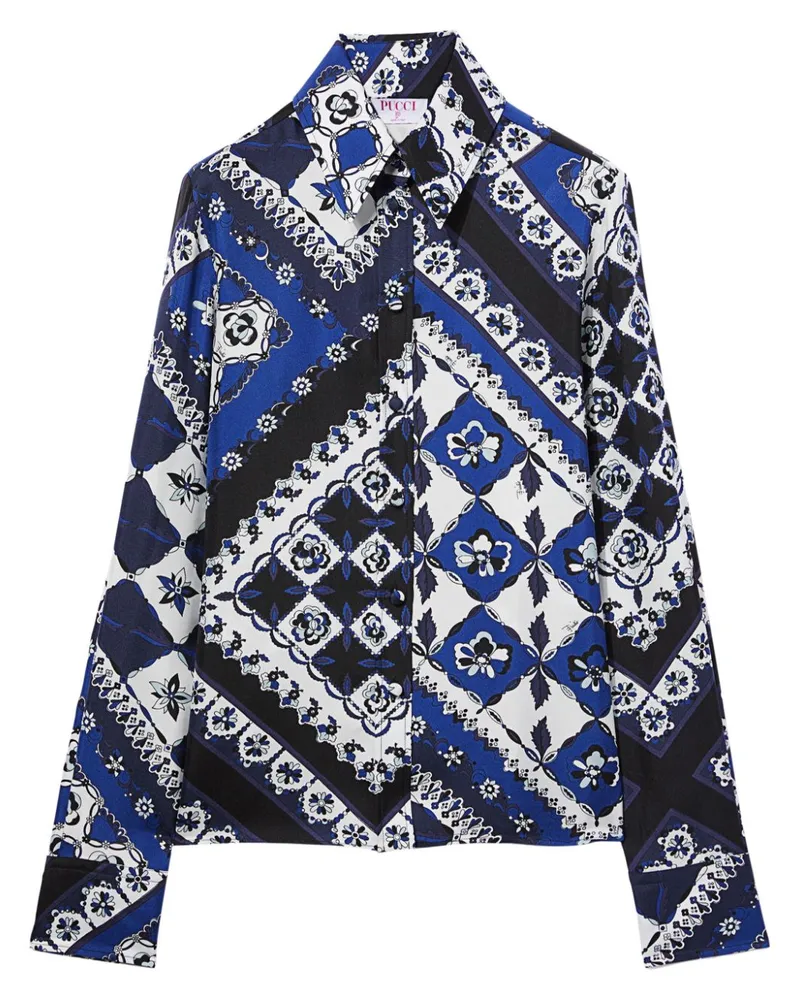 Emilio Pucci Hemd mit Festa-Print - 40 40