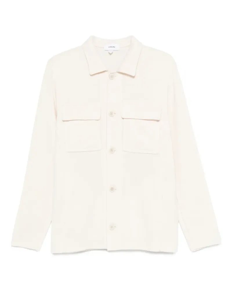 LARDINI Jacke mit Knopftaschen - Nude Nude