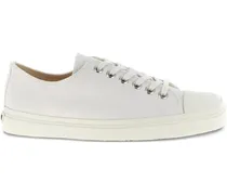 Edge Canvas-Sneakers mit eckiger Kappe - Weiß