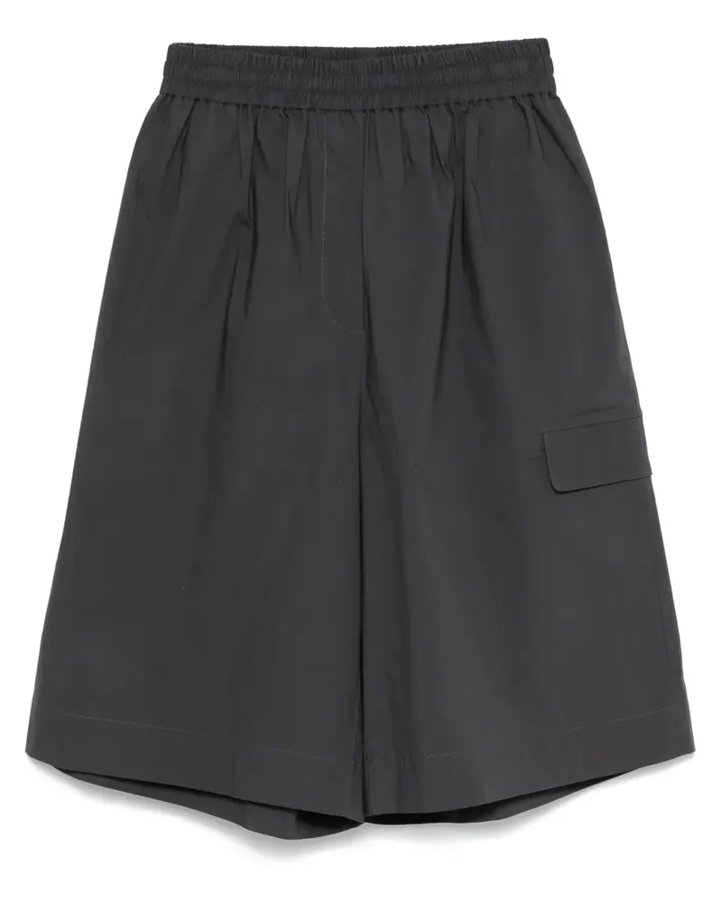REMAIN Basketball-Shorts aus Popeline - Grau Grau
