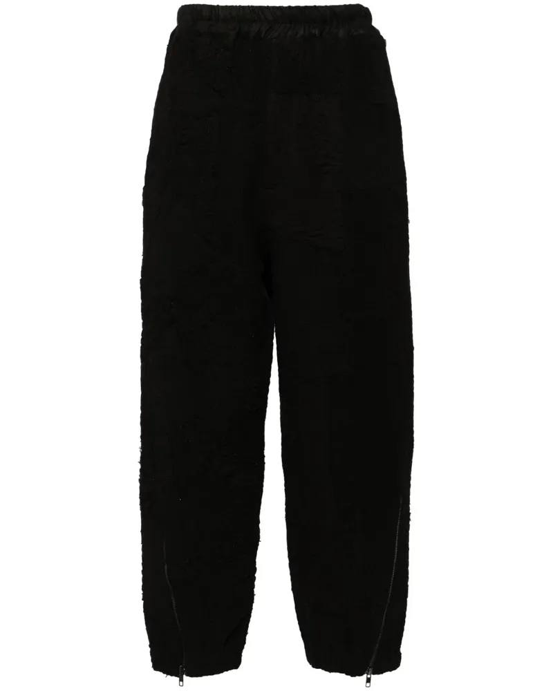 BY WALID Hose mit Tapered-Bein - Schwarz Schwarz