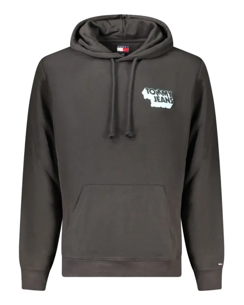 Tommy Hilfiger logo-print hoodie - Grau Grau