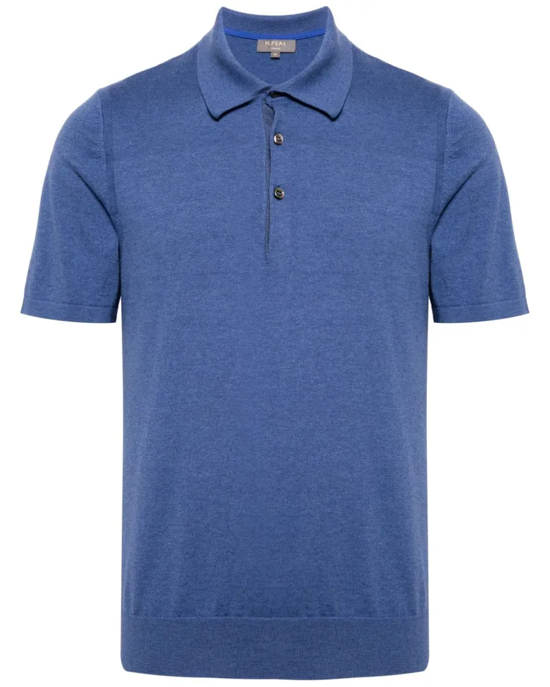 N.Peal Polzeath Poloshirt Blau