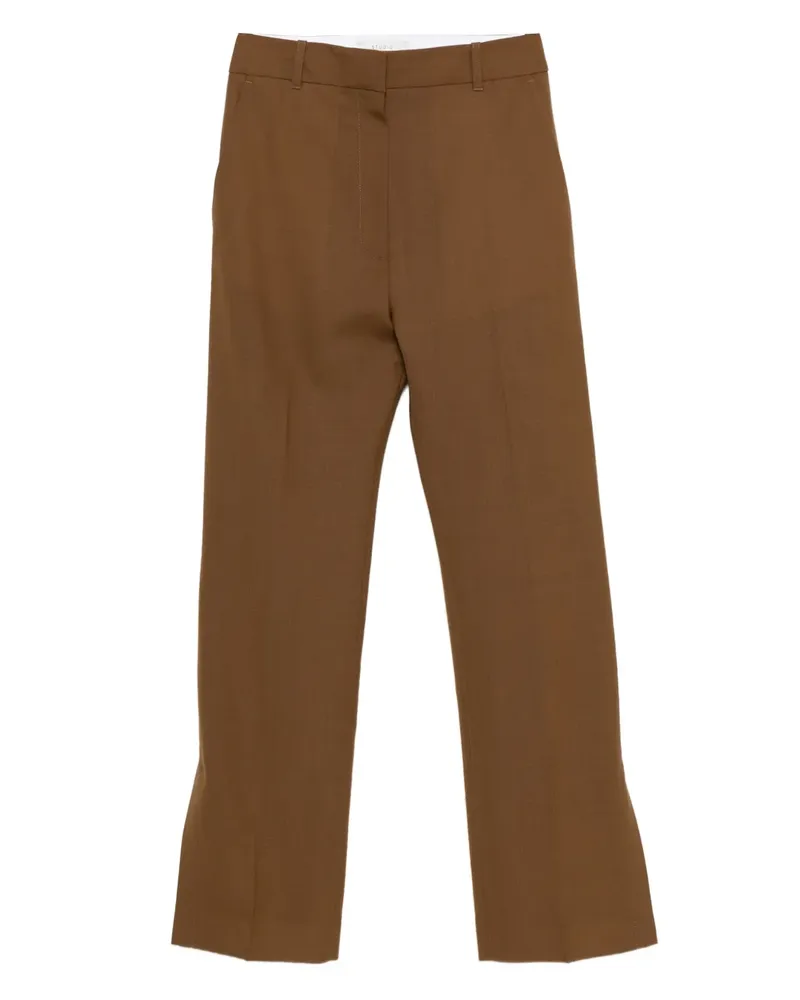 Studio Nicholson Hose mit Saumschlitz - Braun Braun