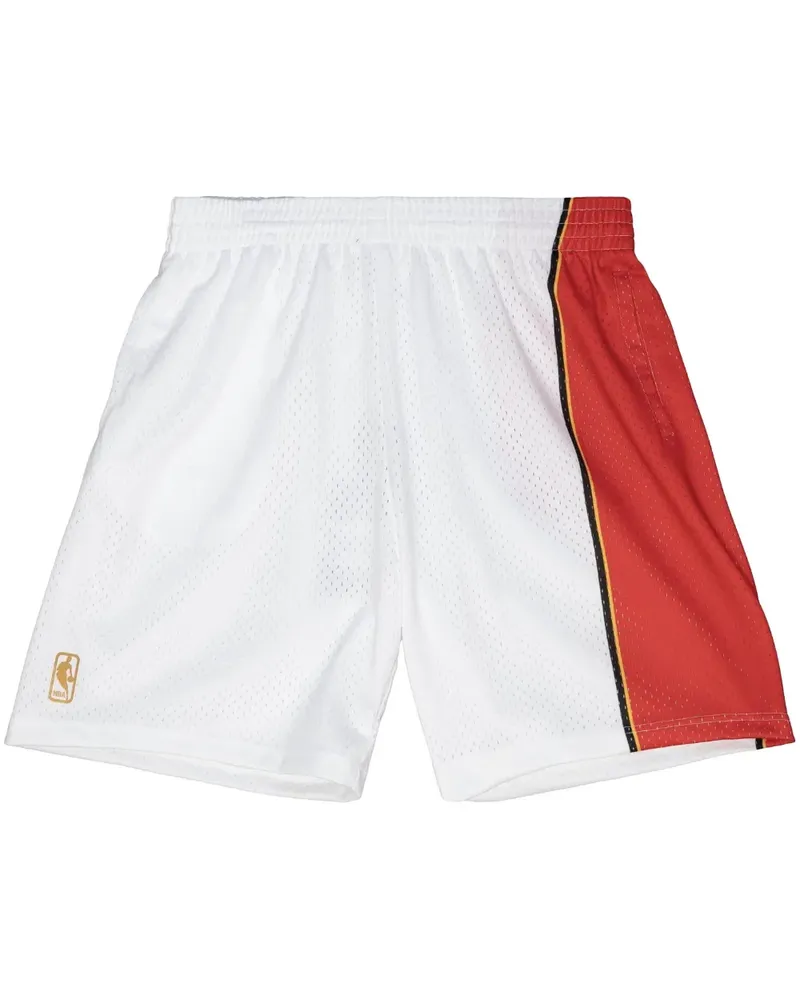Mitchell & Ness NBA Atlanta Hawks 96 Swingman Shorts - Weiß Weiß