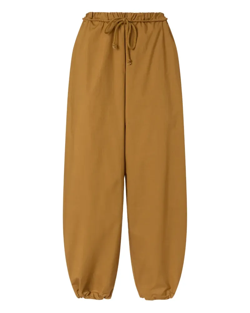 Pinko Hose mit Bündchen - Braun Braun