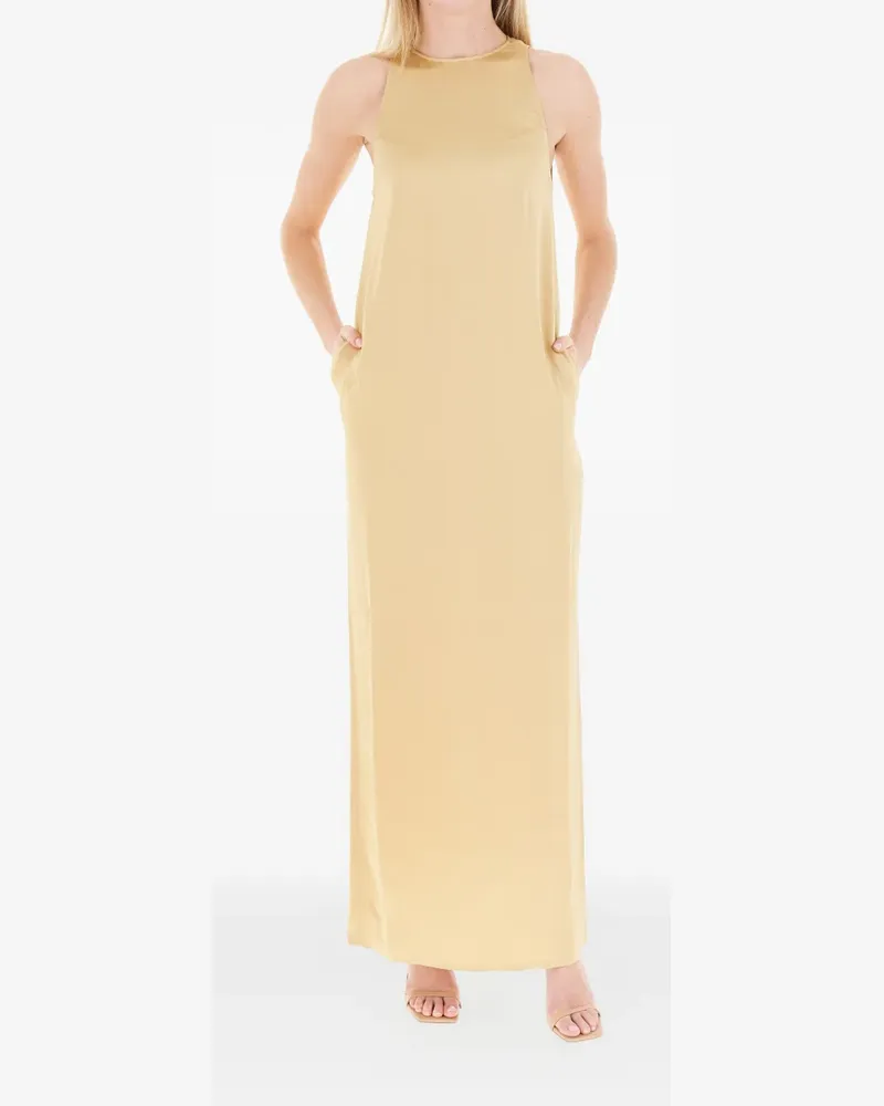 Dondup sleeveless maxi dress - Nude Nude
