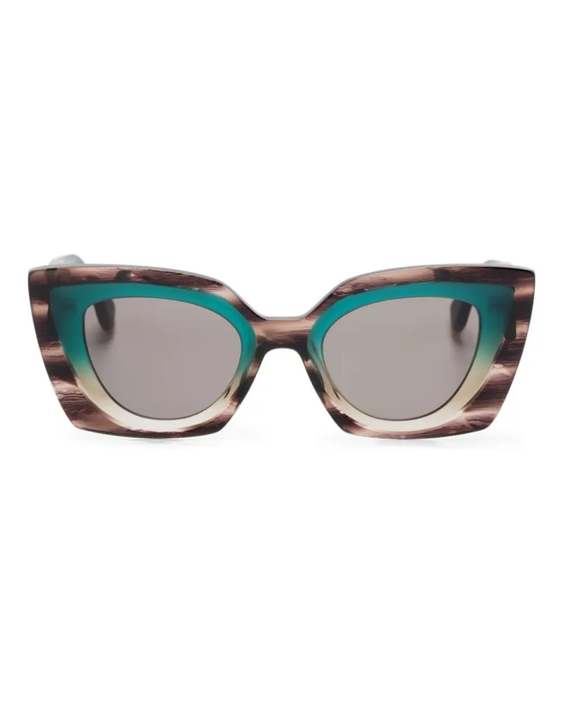 Face à Face Sonnenbrille im Butterfly-Design - Grün Grün