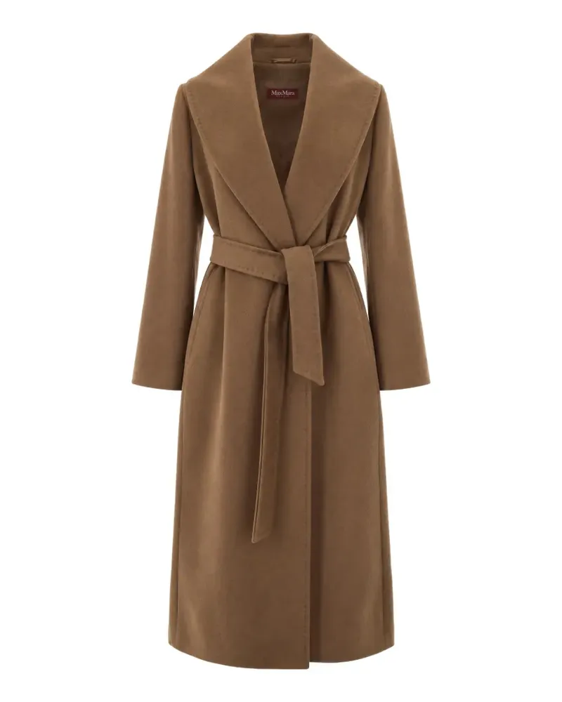 Max Mara wool wrap coat - Braun Braun