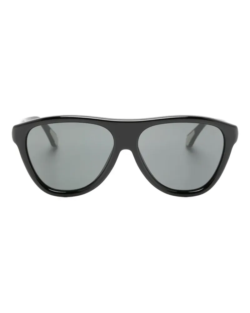 Moncler Incline pilot-frame sunglasses - Schwarz Schwarz