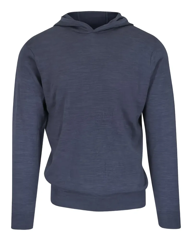 Peter Millar Melierter Hoodie - Blau Blau