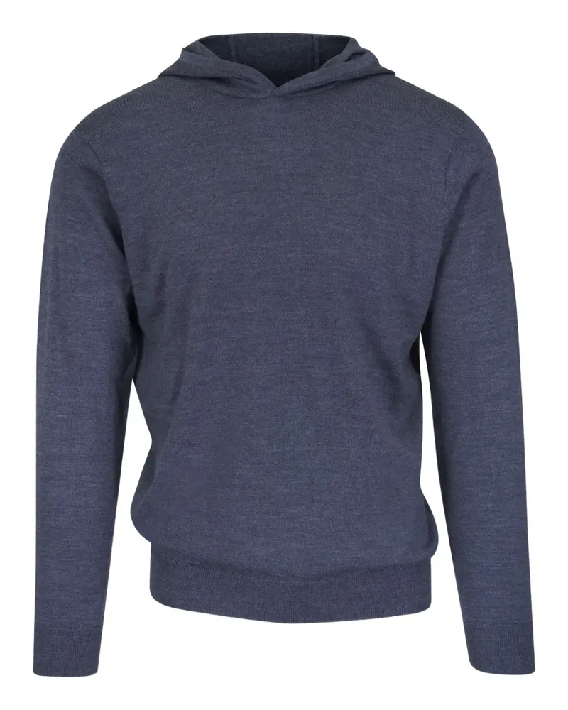 Peter Millar Melierter Hoodie - Blau Blau