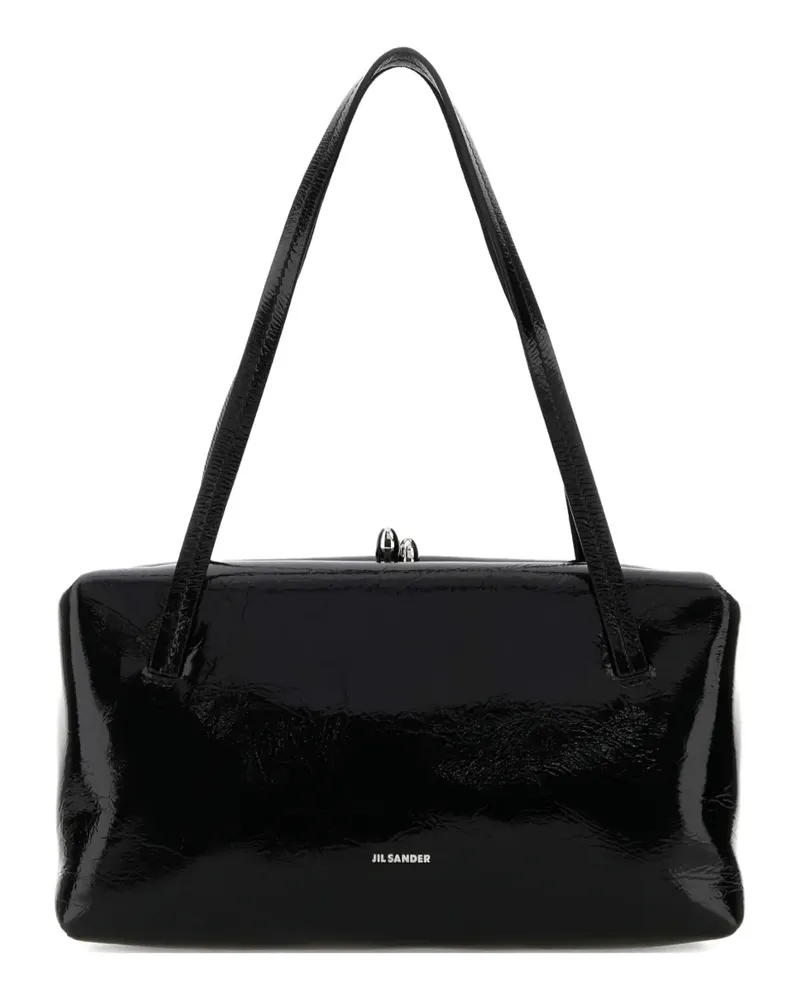 Jil Sander Goji-Tote Bag mit Kissenhenkel - Schwarz Schwarz