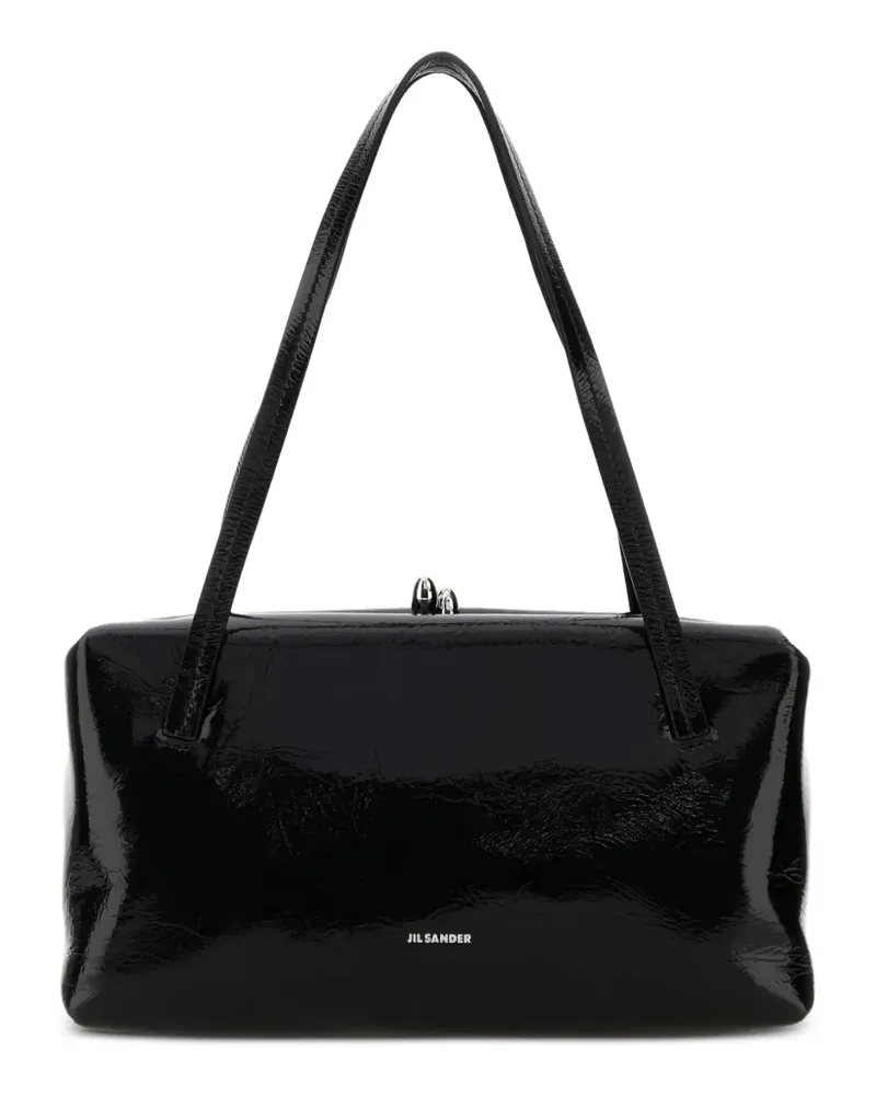 Jil Sander Goji-Tote Bag mit Kissenhenkel - Schwarz Schwarz