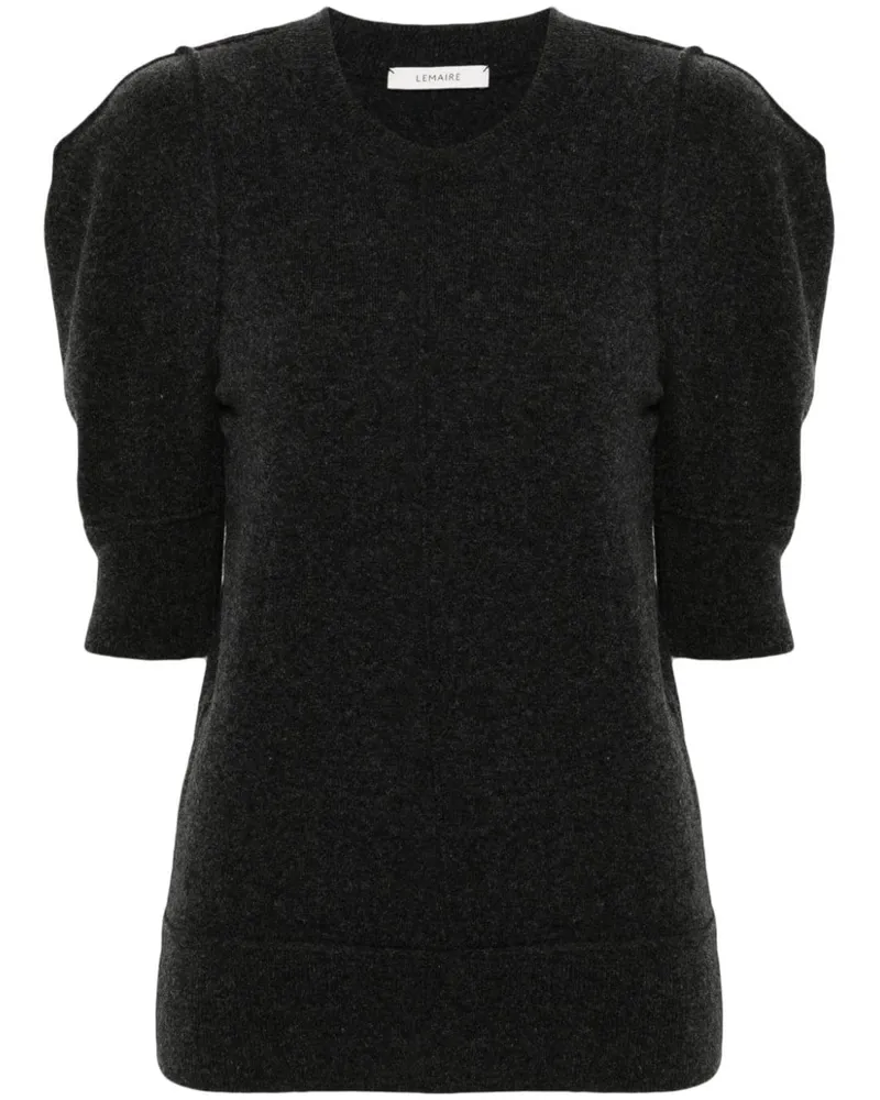 Christophe Lemaire Kurzärmeliges Strickoberteil - Grau Grau