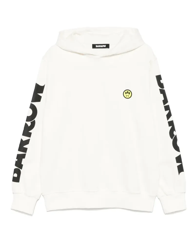 BARROW Klassischer Hoodie - Weiß Weiß