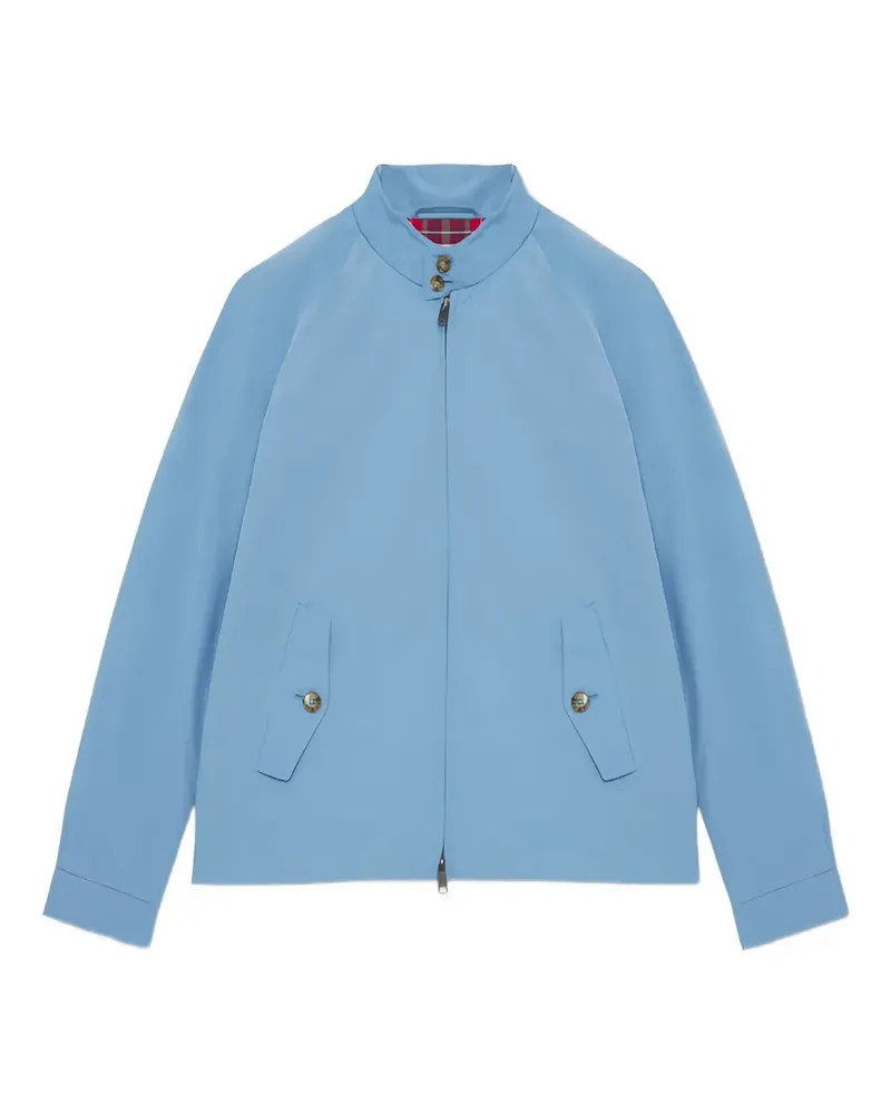 Baracuta Jacke mit kariertem Futter - Blau Blau