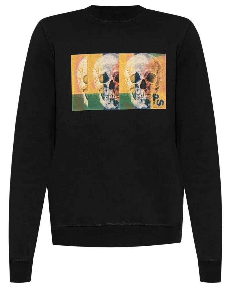 Paul Smith Sweatshirt mit Print - Schwarz Schwarz