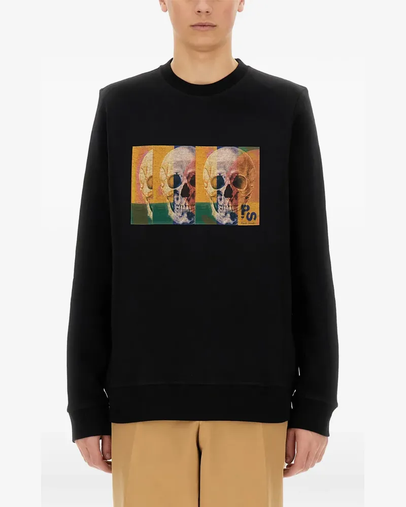 Paul Smith Sweatshirt mit Print - Schwarz Schwarz