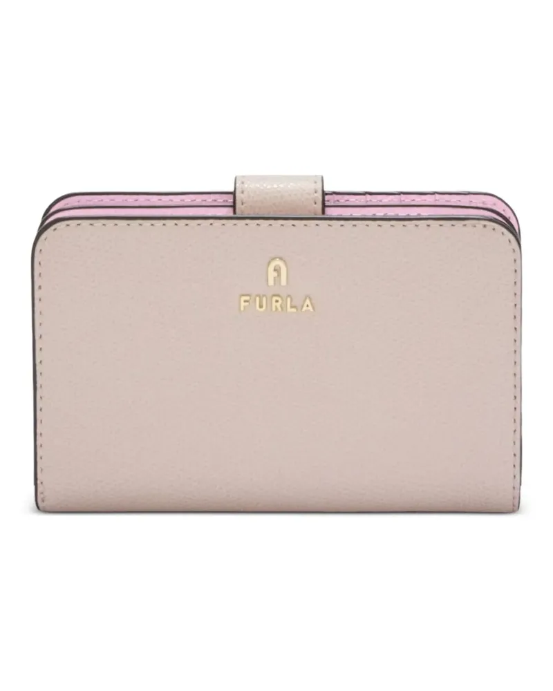 Furla Camelia Portemonnaie mit Lederdetails - Nude Nude